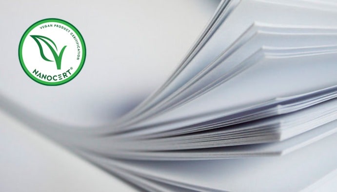 Vegan Kağız Sertifikatı